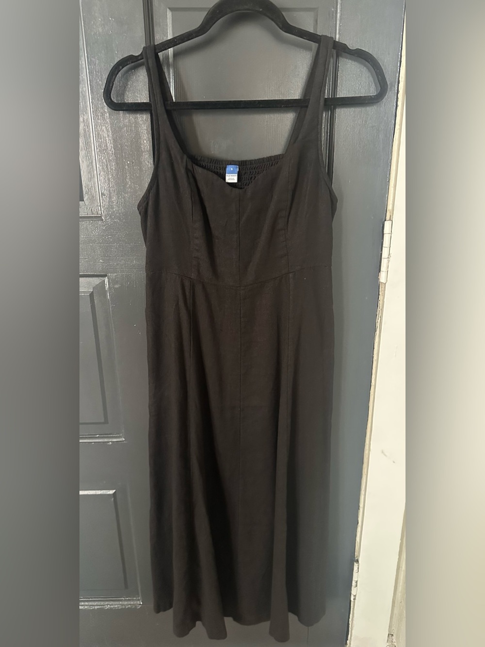 Old Navy Black Sleeveless Maxi Dress